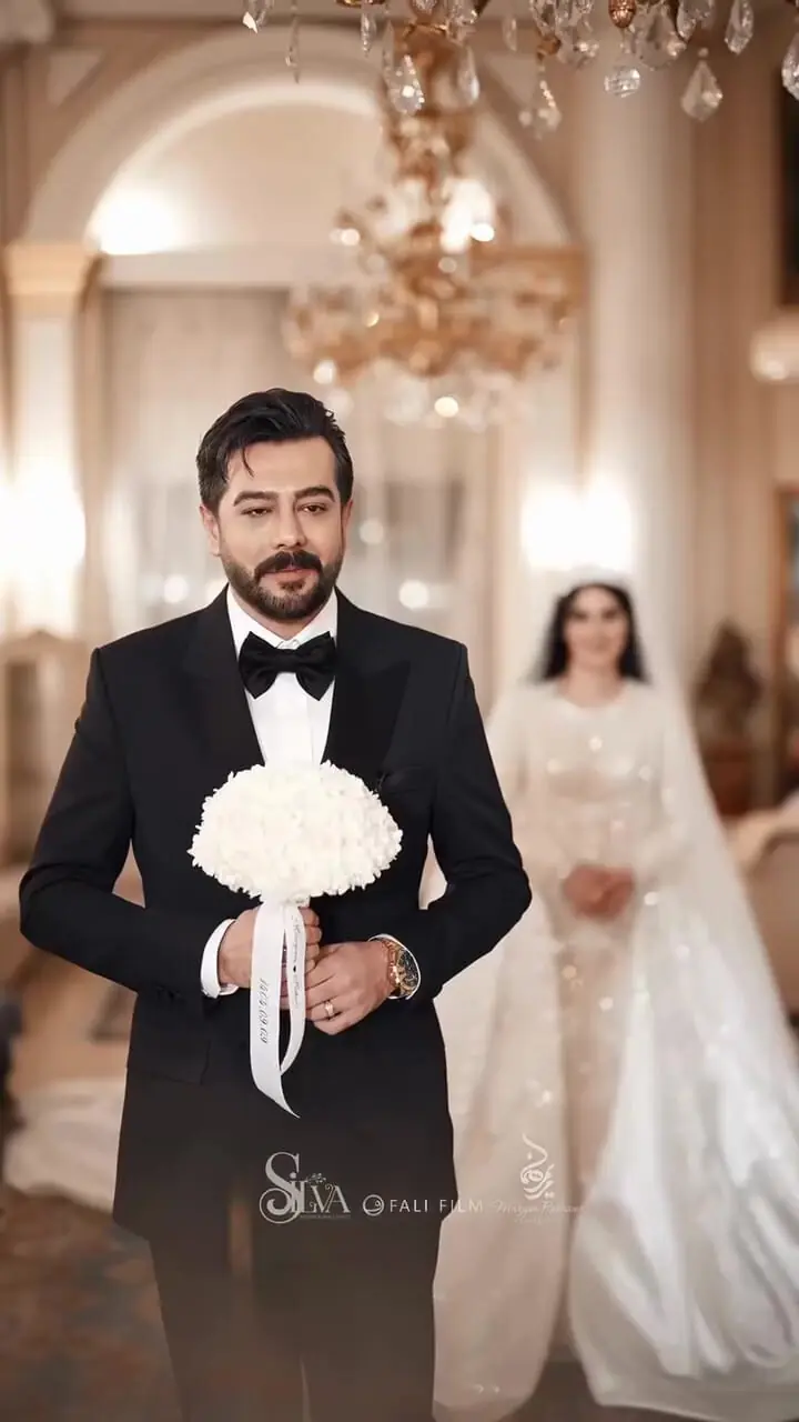 فیلم جدید از عاشقانه های  سهیل قاصدی برای مریم مومن در جشن عروسی / جونم رو رفیقم رو دارم برای اولین بار توی لباس عروسی میبینم... / س سنه اولدوز دیه اوزوم سنه آى دمیشم …