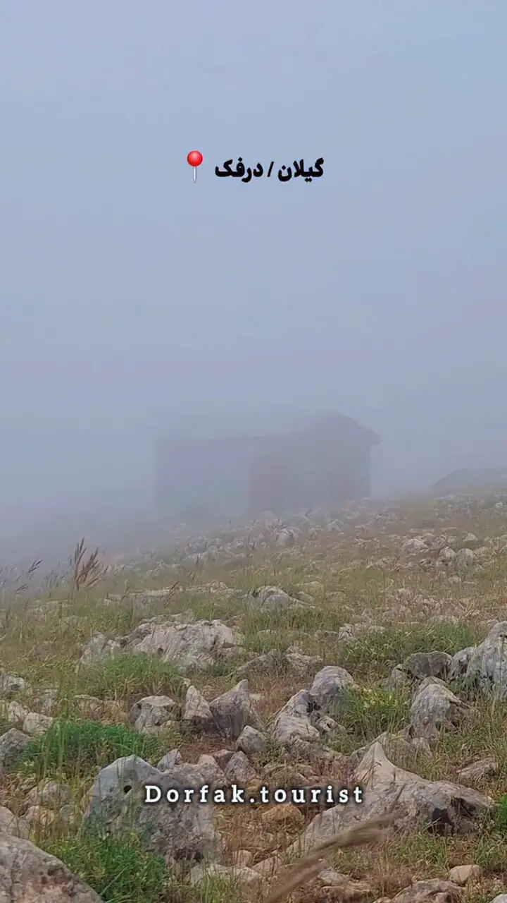 فیلم منظره آرامش بخش ییلاقات درفک با حضور گوسفندان