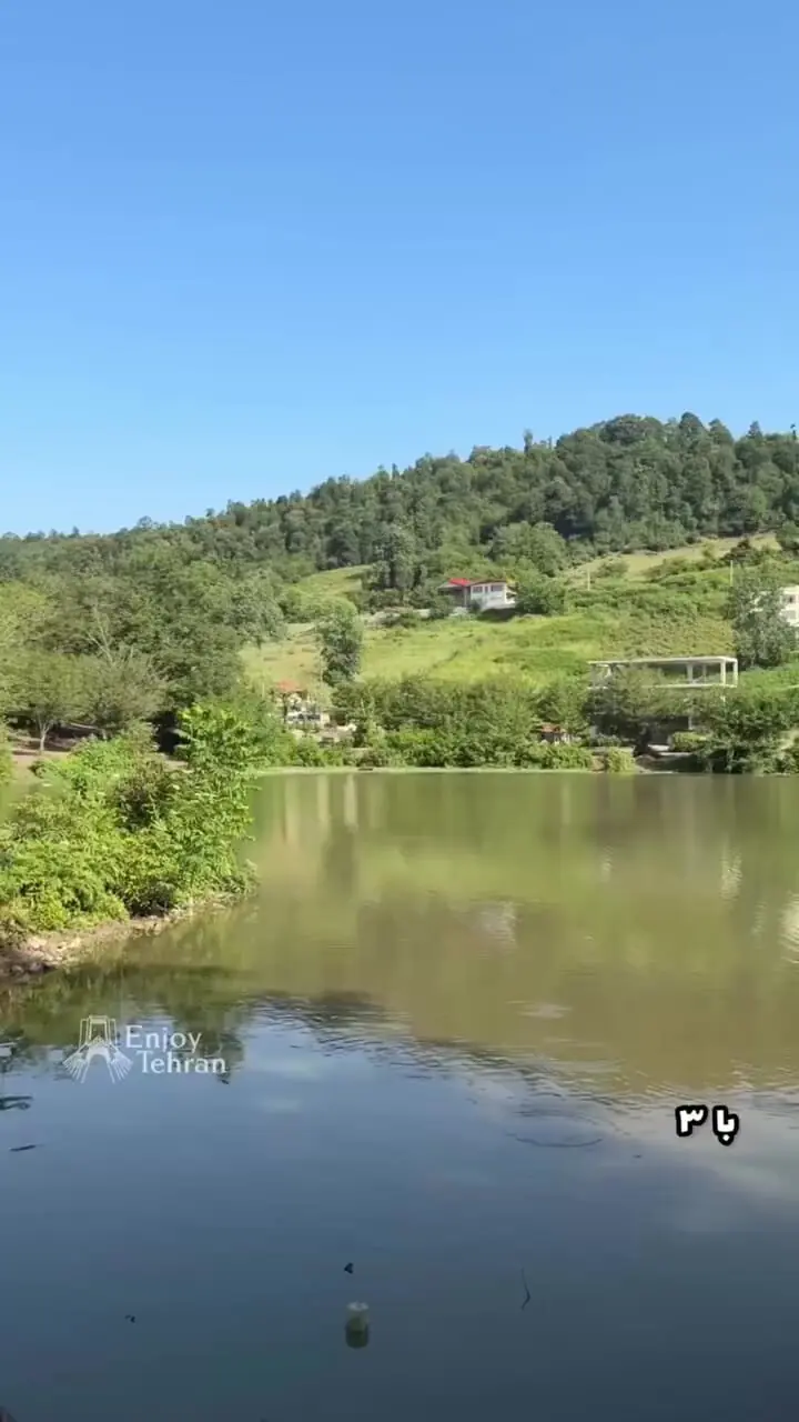 فیلم مناظر آرامش بخش دریاچه عروس