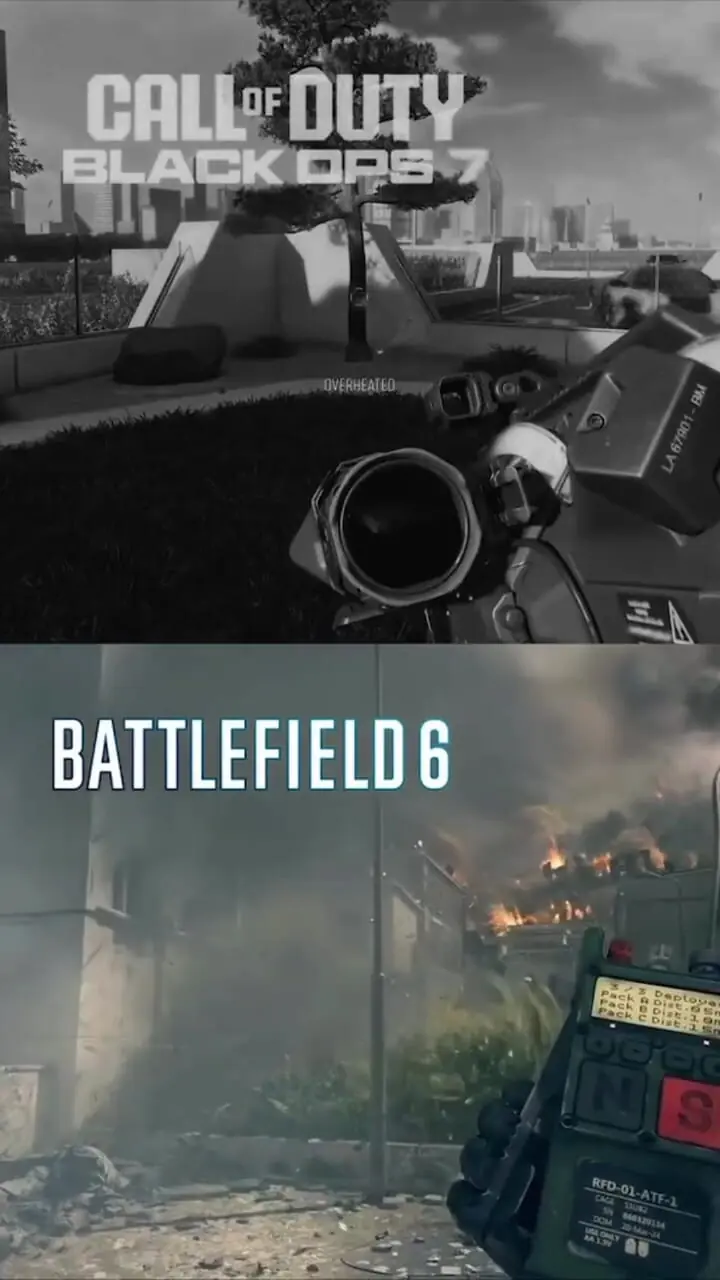 مقایسه مکانیک‌های بازی Battlefield 6 و Call of Duty: Black Ops 7 + فیلم