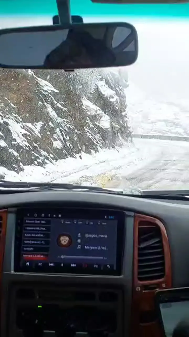 فیلم رانندگی در مسیر سخت مریوان به سقز