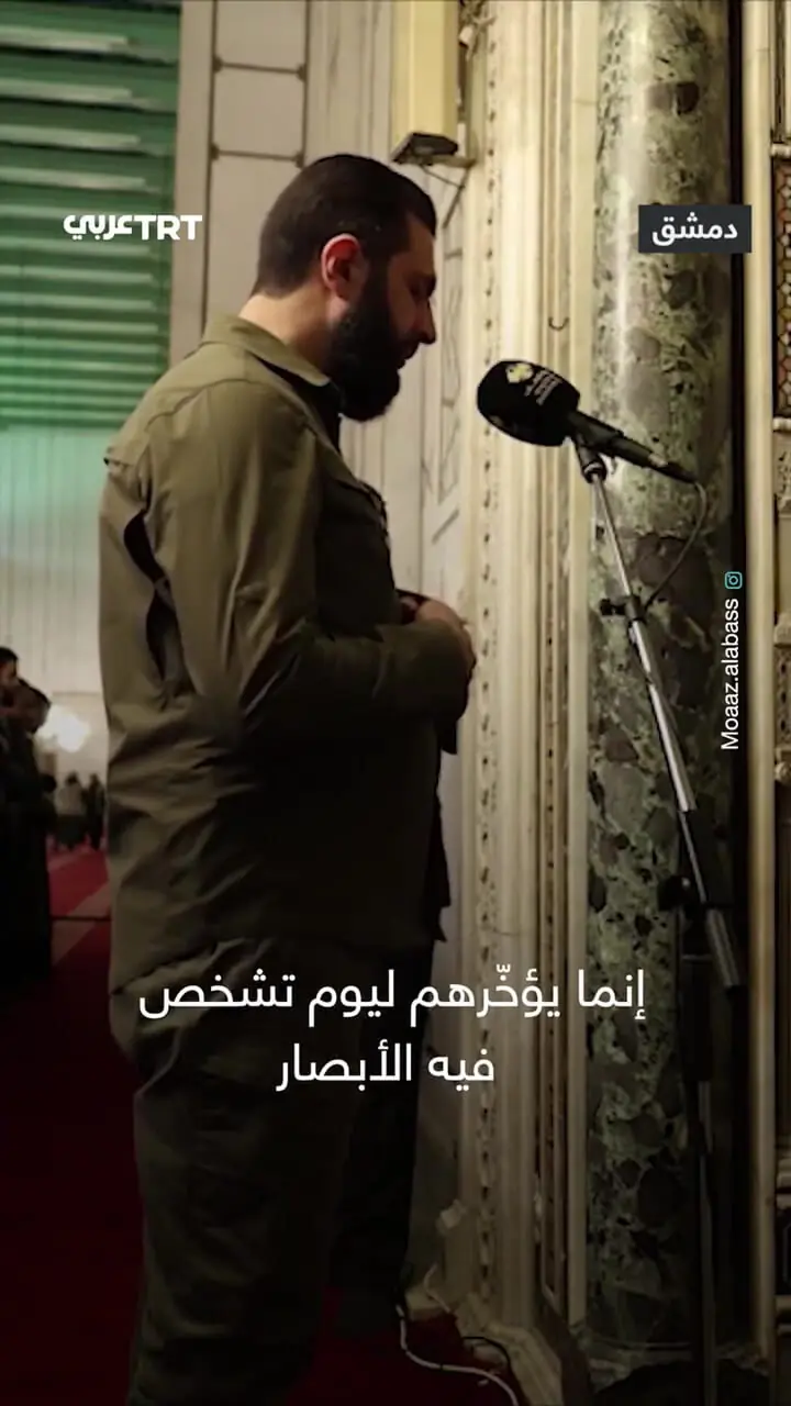 فیلم اقامه نماز صبح توسط ابومحمد الجولانی