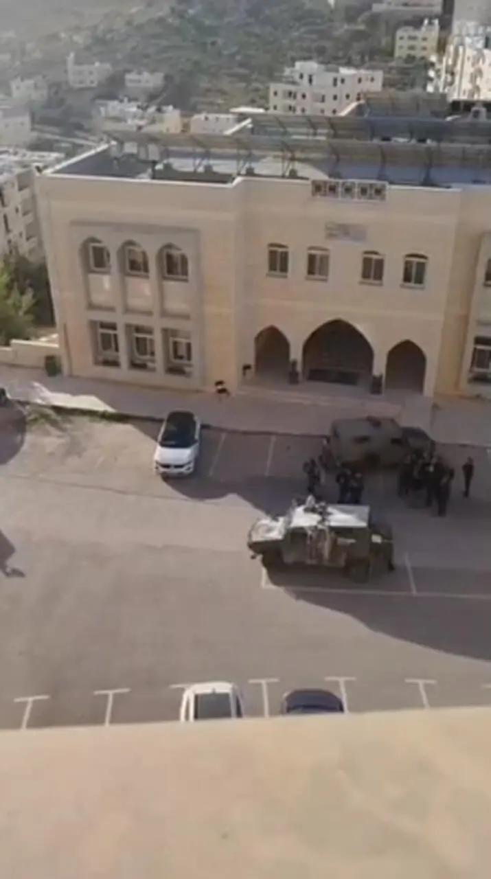 فیلم حمله نیروهای اسرائیلی به دانشگاه قدس