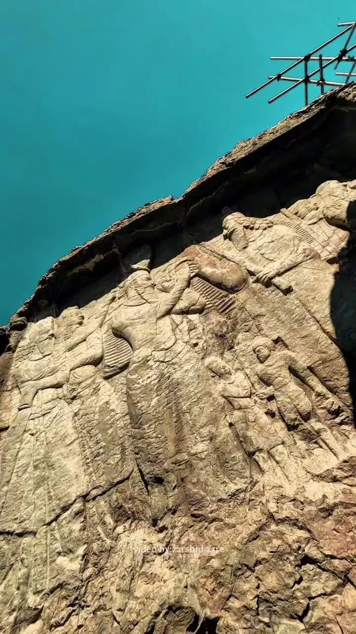 فیلم شکوه و جلال قدرت شاهان ساسانی در نقش رجب