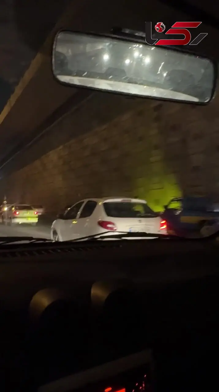 فیلم تصادف صبحگاهی در بزرگراه امام‌علی جنوب