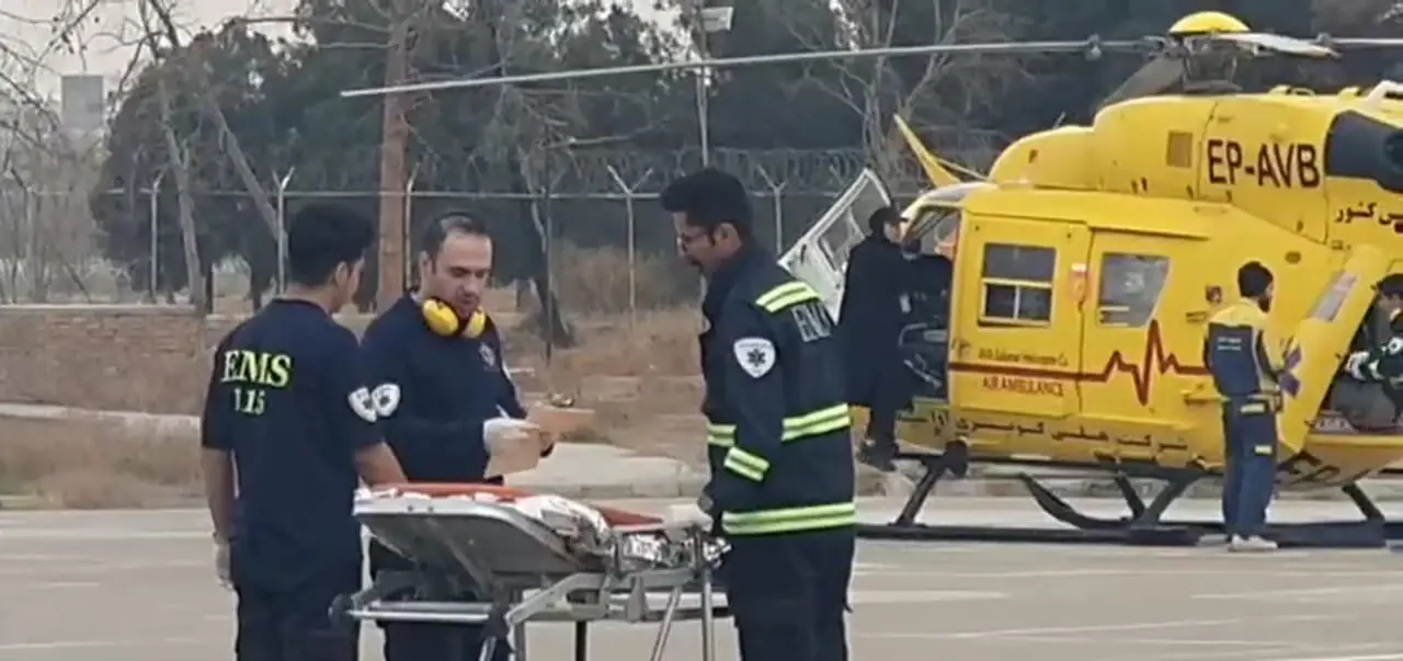 فیلم عملیات هلی برد برای نجات دانش آموزان بومهنی در صحنه تصادف خونین