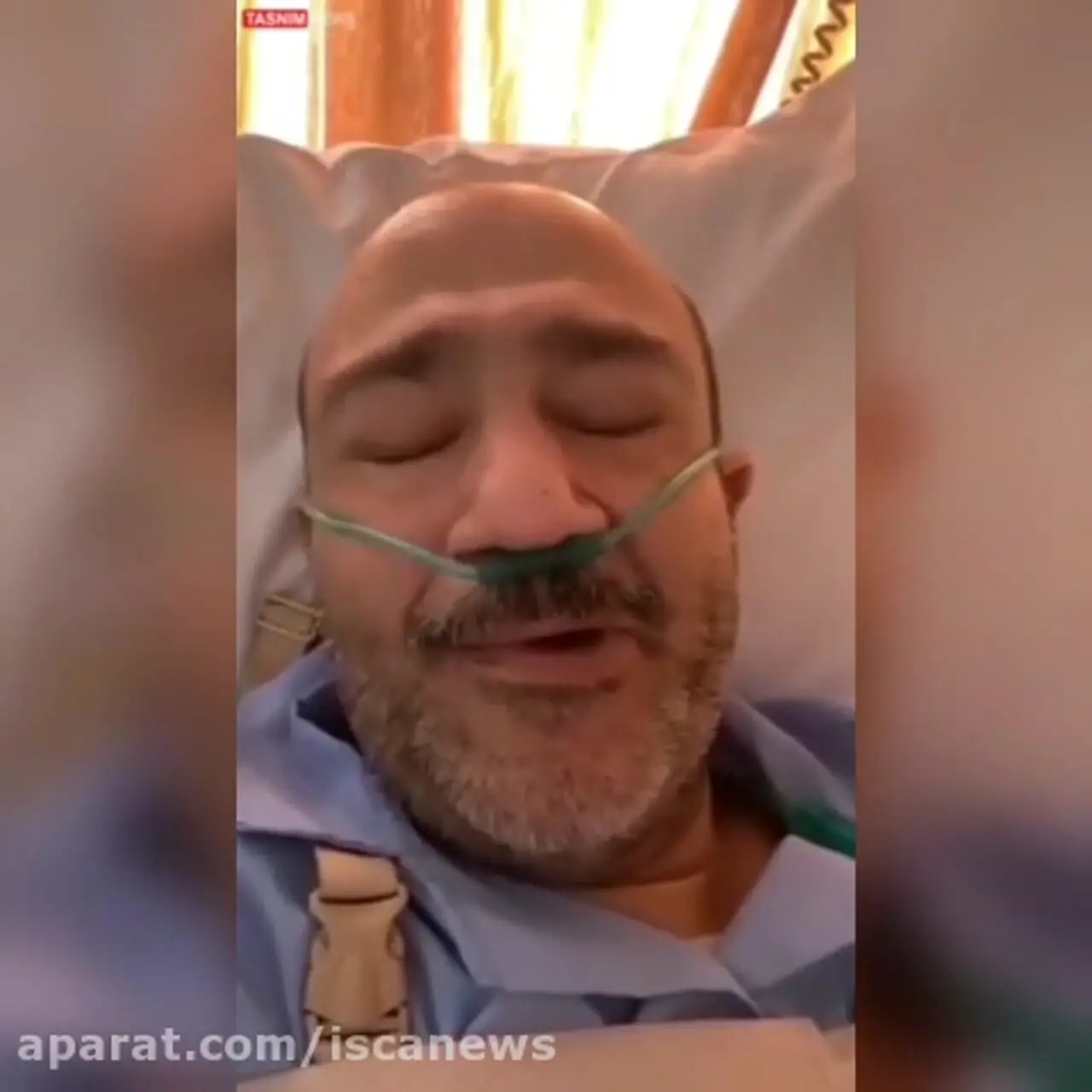 بغض و گریه مهران غفوریان بعد از به هوش آمدن در بیمارستان : خیلی شاکر خدام .. خیلی ... اجازه داد زنده بمونم