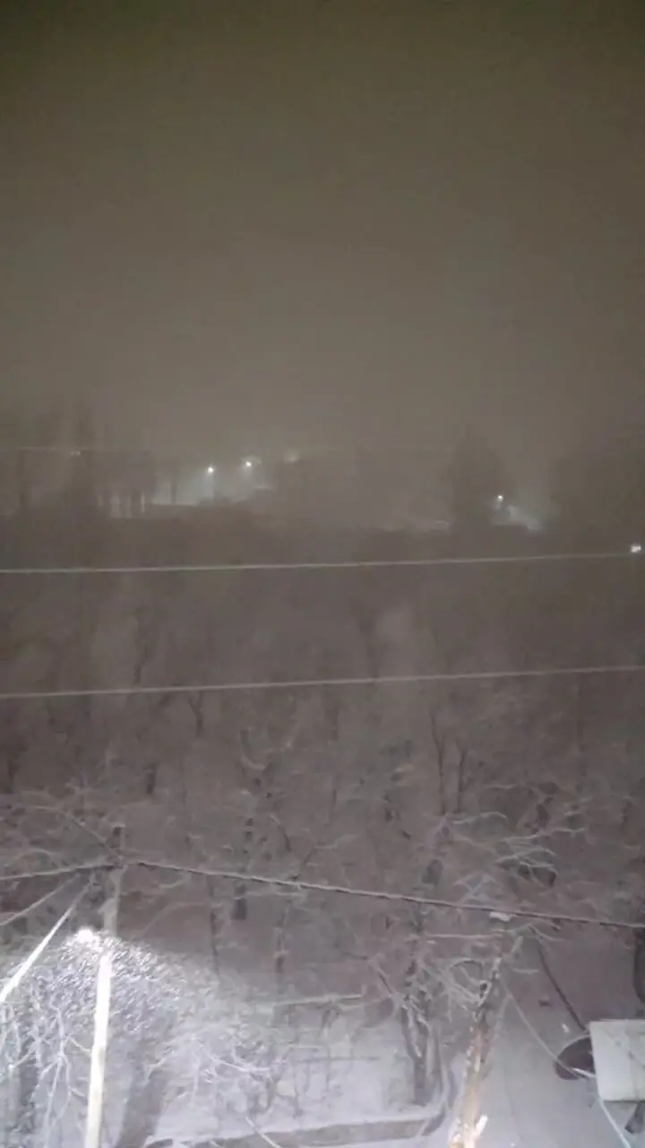 فیلم برف سنگین در دشت مشا دماوند