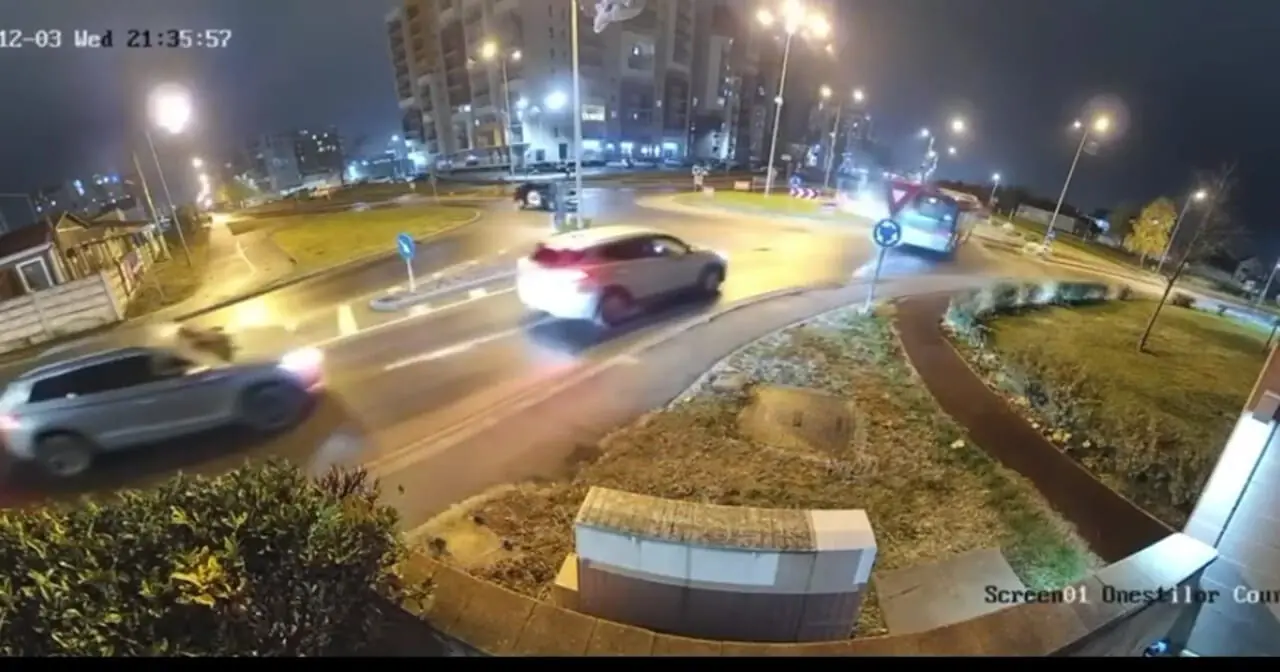 فیلم پرواز باورنکردنی یک مرسدس بنز در اورادیا