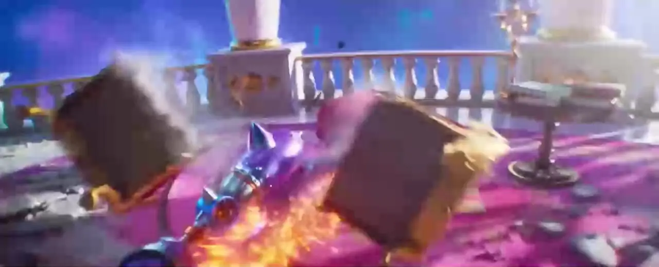 فیلم از مبارزه‌ی ماریو و لوییجی با باوزر جونیور در  «The Super Mario Galaxy Movie» + فیلم