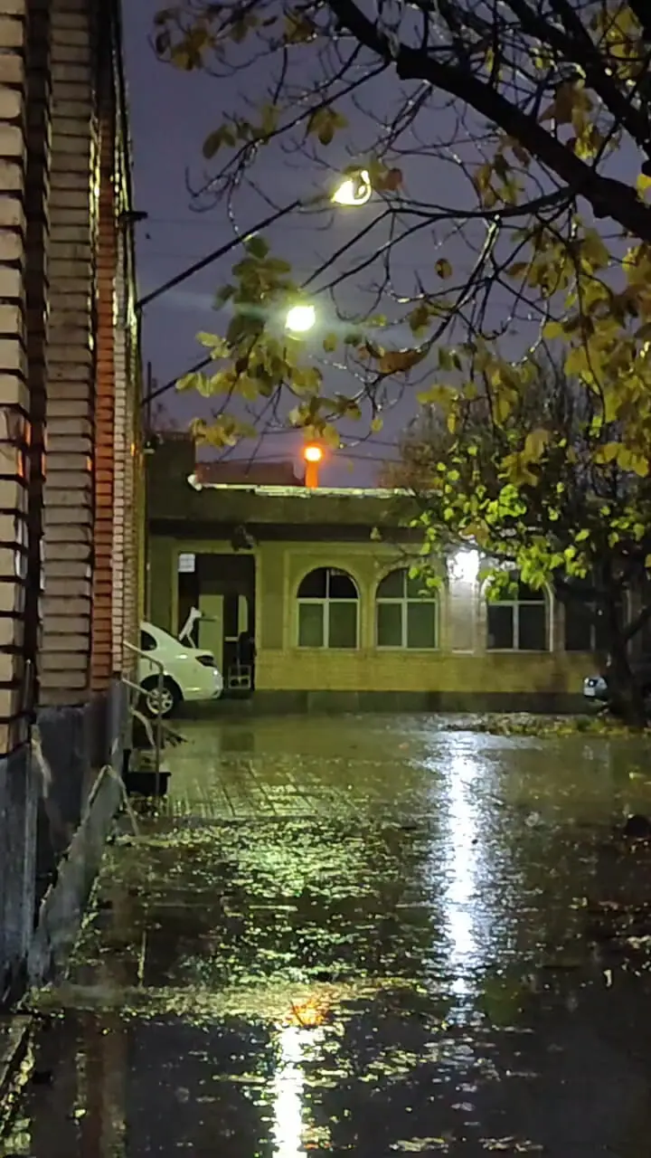 فیلم بارندگی شب گذشته در گویم شیراز