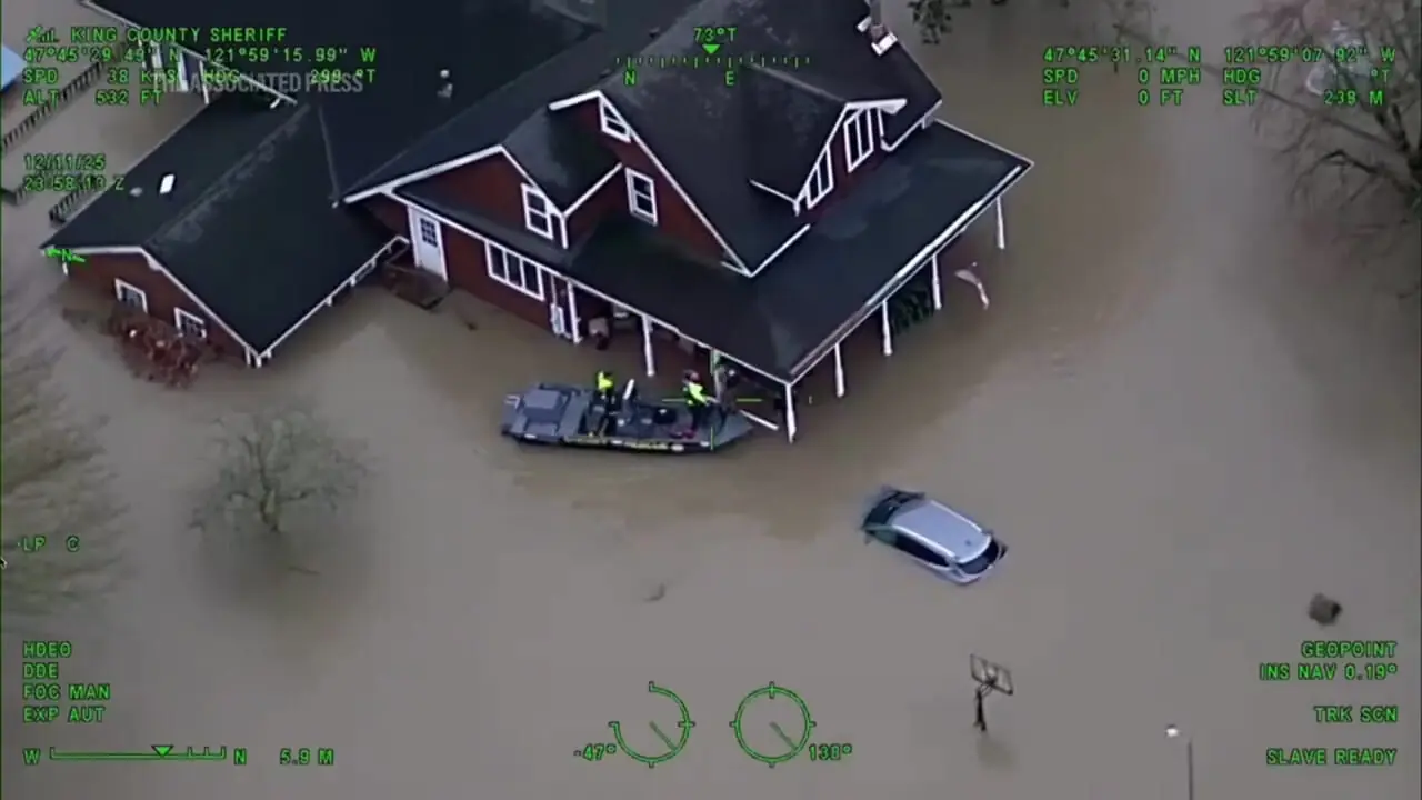 فیلم سیل گسترده در ایالت واشنگتن