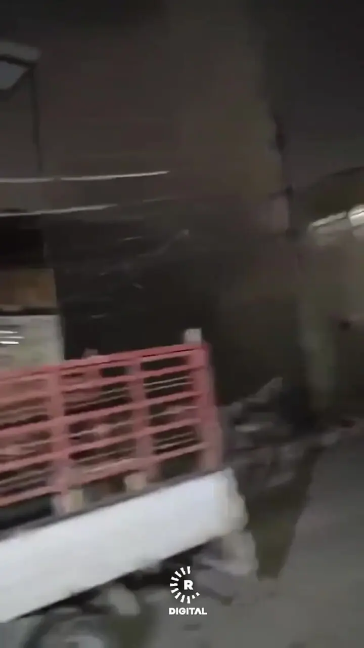 فیلم ریزش هولناک مجتمع مسکونی در نجف