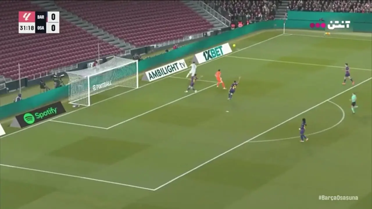 خلاصه بازی بارسلونا 2 - اوساسونا 0