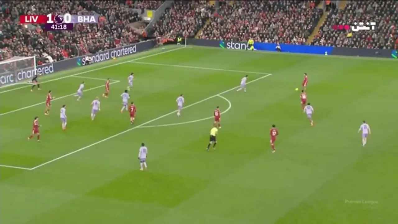 خلاصه بازی لیورپول 2 - برایتون 0