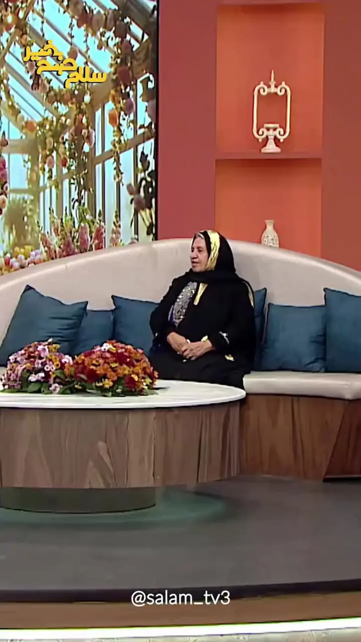 فیلم عصبانیت گیتی معینی روی آنتن زنده