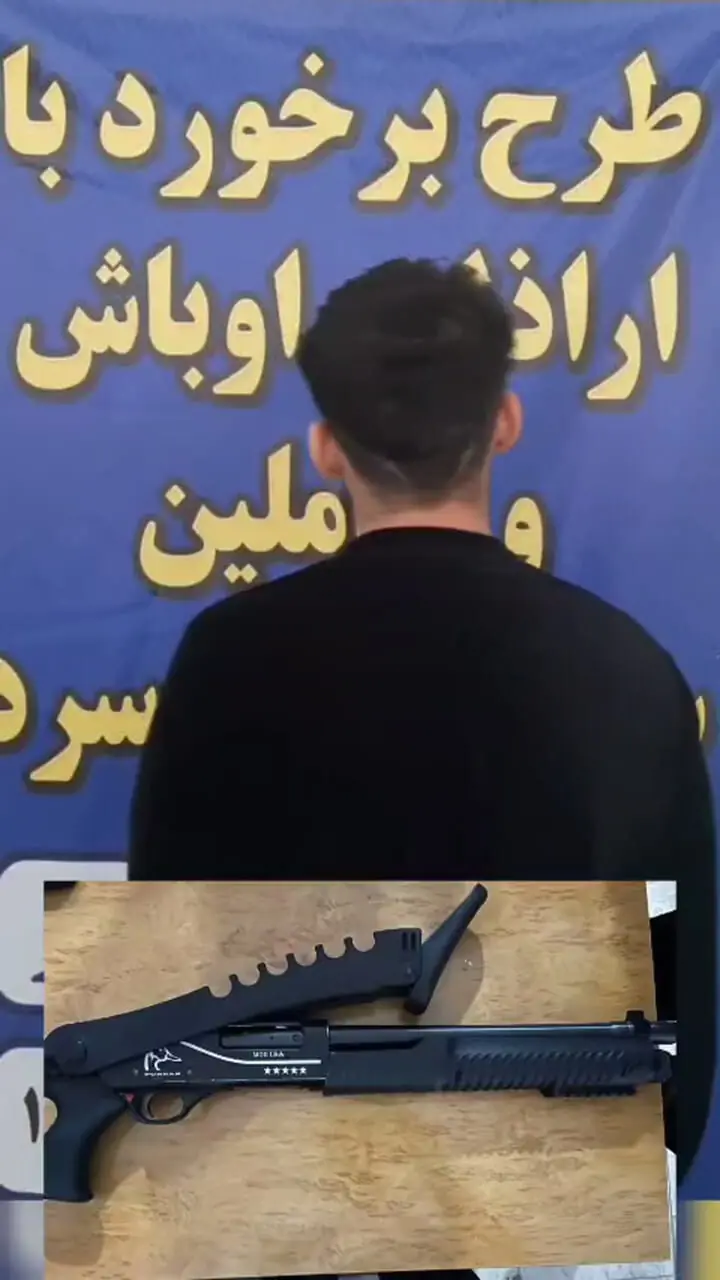 فیلم تیراندازی های وحشت آور توسط اوباش در پرند / پلیس اوباش مسلح را زمین گیر کرد