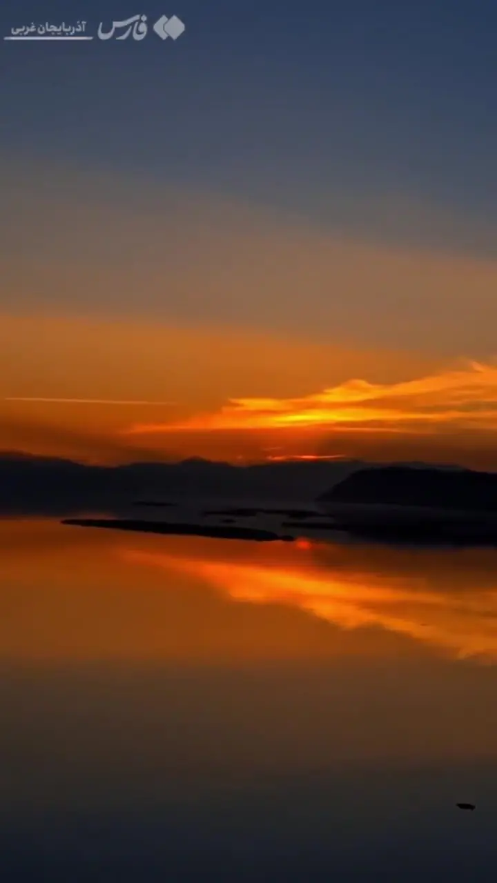 فیلم احیای دریاچه ارومیه پس از بارندگی ها