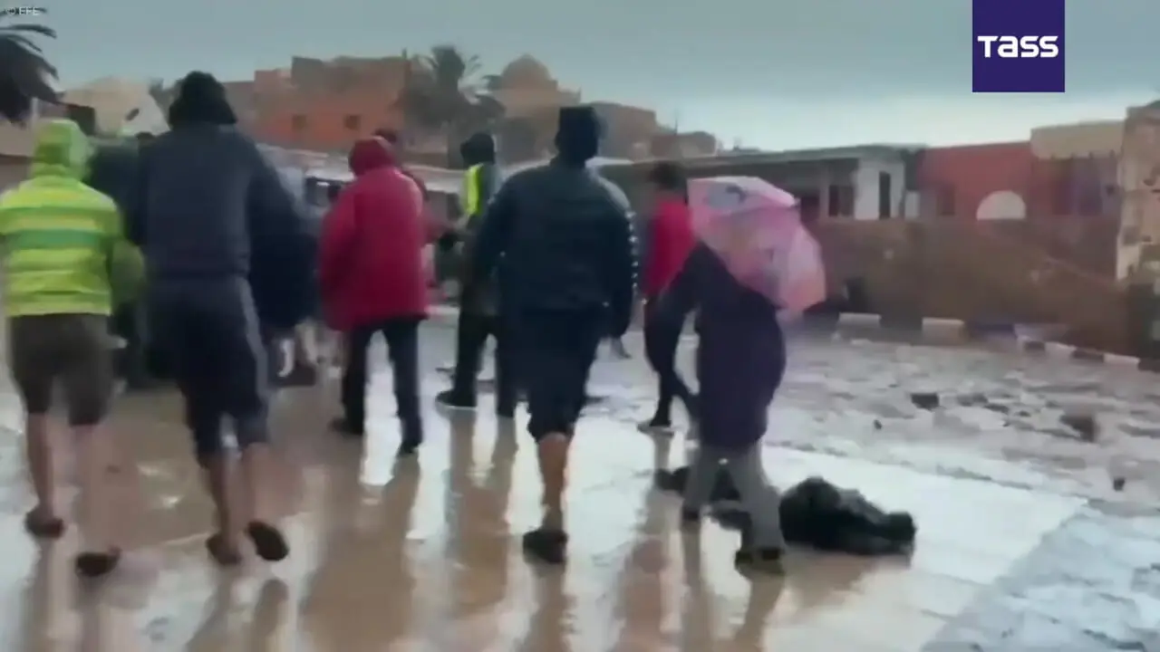 فیلم سیل مرگبار در مغرب جان ۲۱ نفر را گرفت