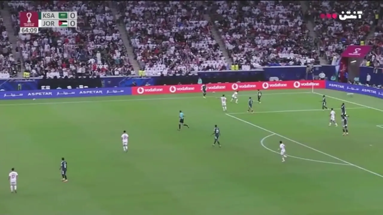 خلاصه بازی عربستان 0 - اردن 1