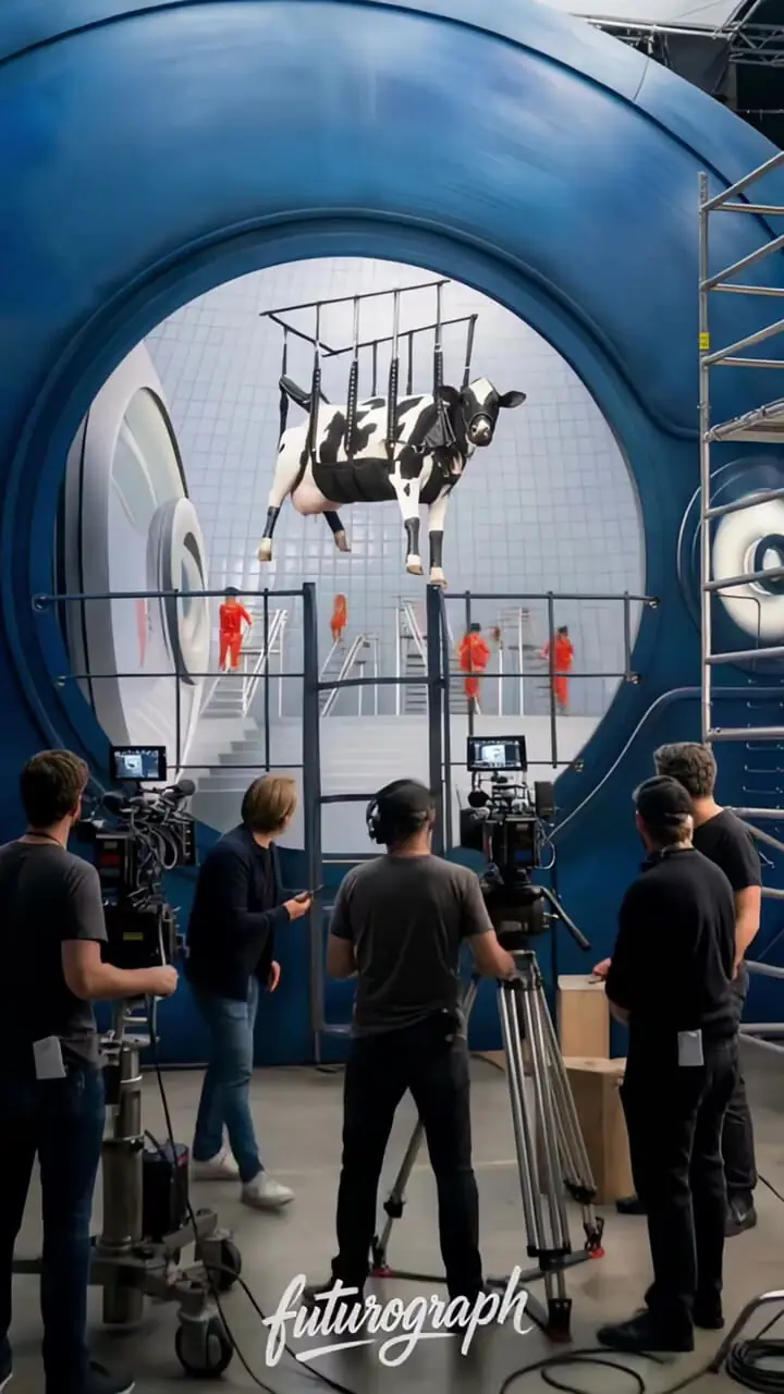 فیلم پشت صحنه فیلم کارخانه شکلات سازی