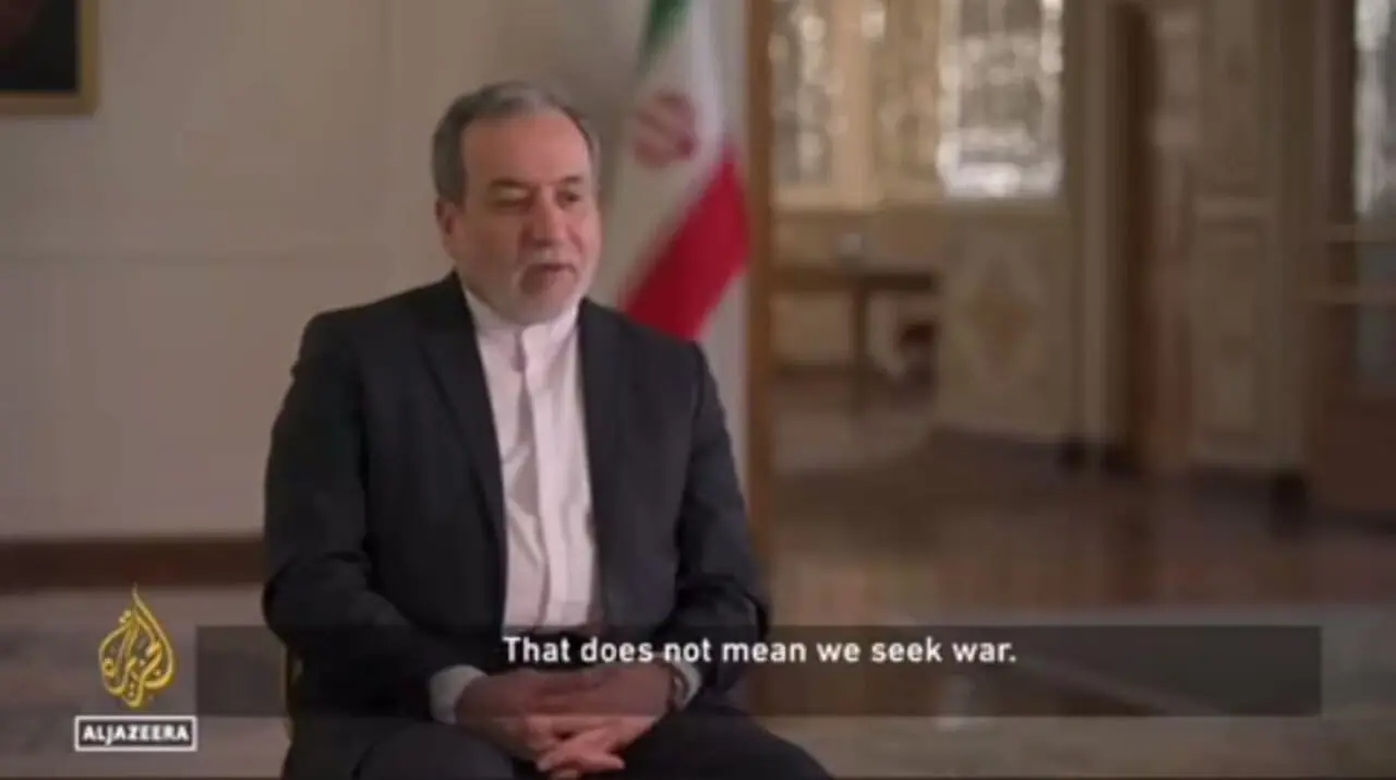 فیلم اظهارات عراقچی درباره ادامه جنگ روانی