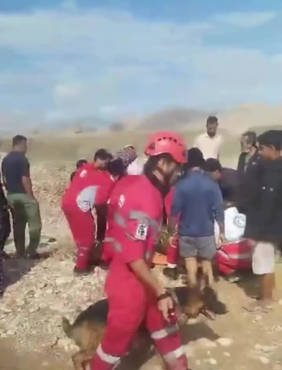 پیکر دختر ۹ ساله مفقود شده در سیلاب رویدر پیدا شد+ فیلم