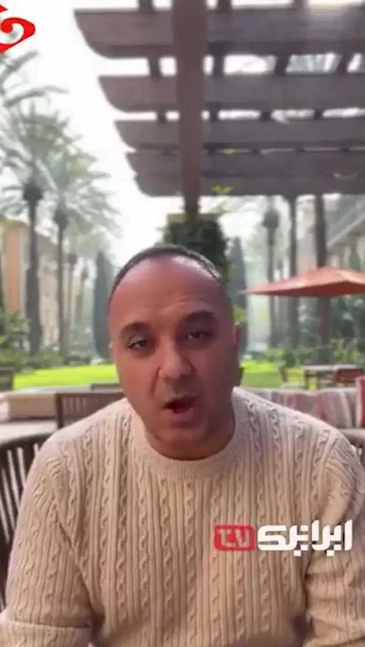 فیلم / احسان کرمی بازنده‌ای که تازه فهمید فحاشی زبان مشترک سلطنت‌طلبان است !/ افشاگری تازه یک بازیگر فراری ...