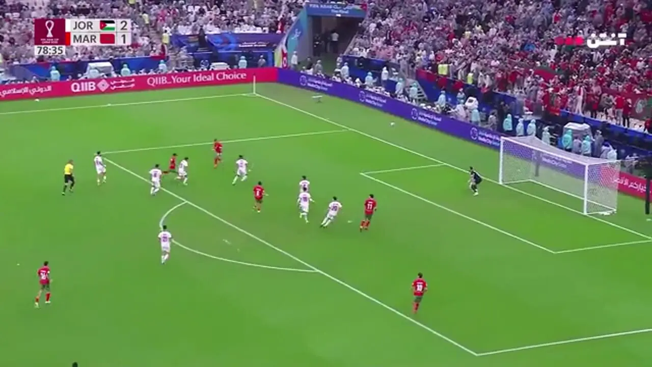 خلاصه بازی اردن 2 - مراکش 3