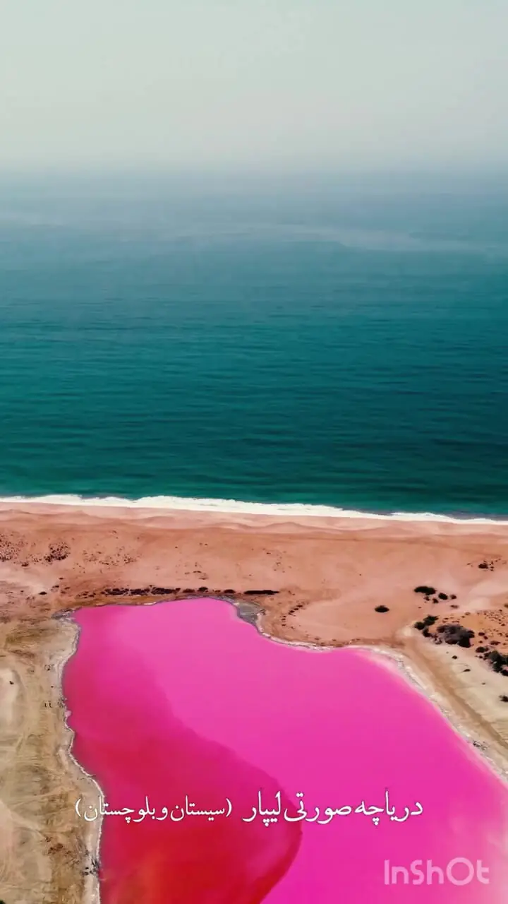 فیلم دریاچه صورتی در دل دریای مکران