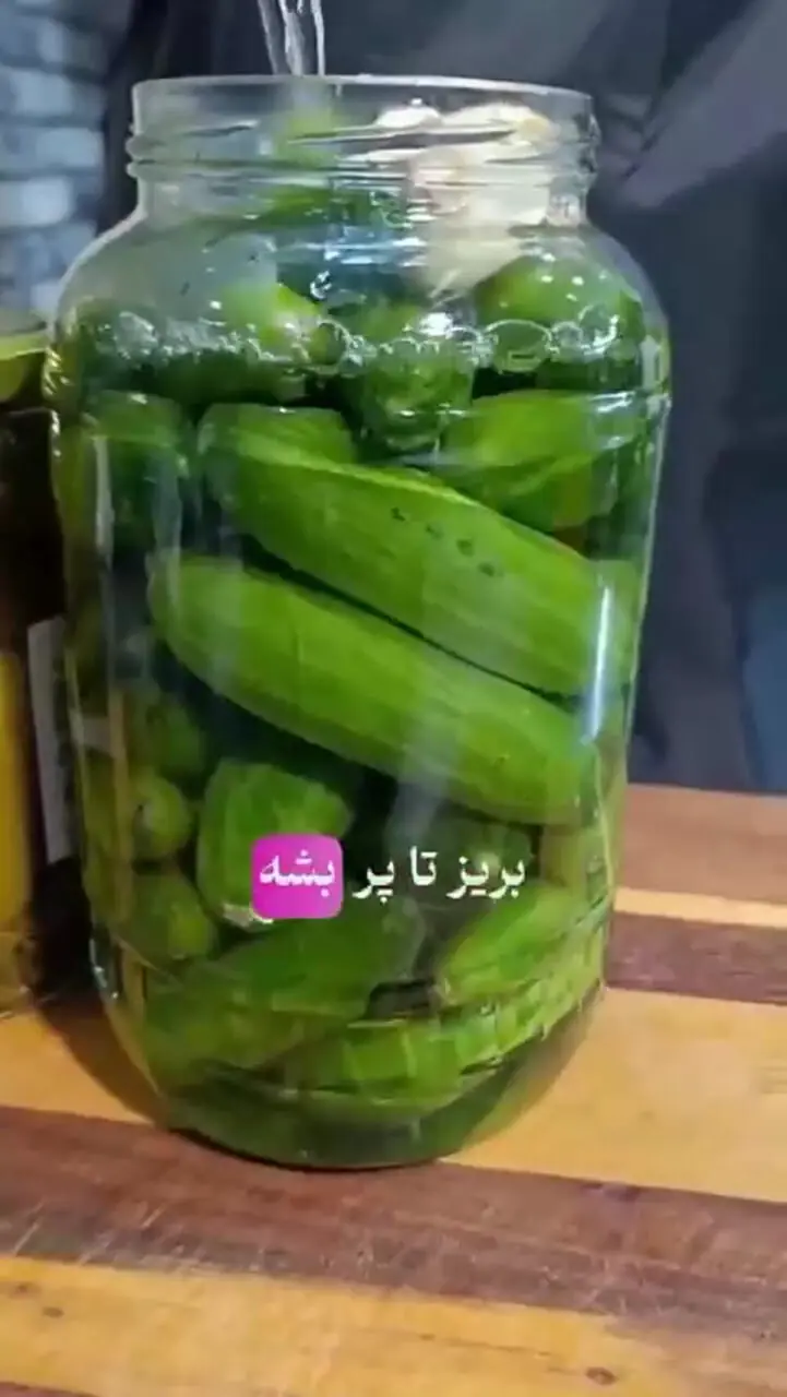 دستور ساخت خیارشور خوشمزه خانگی در 15 دقیقه! + فیلم