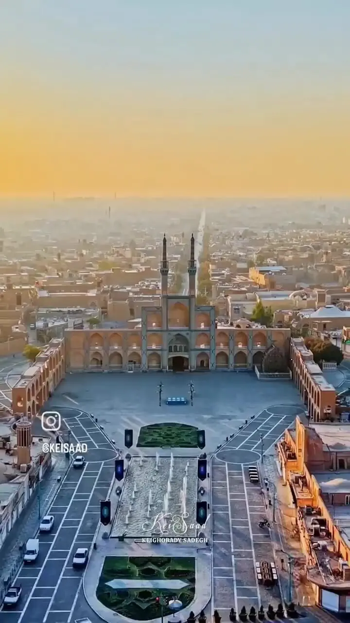 زیبایی چشم نواز یزد ، مسجد امیر چخماق + فیلم