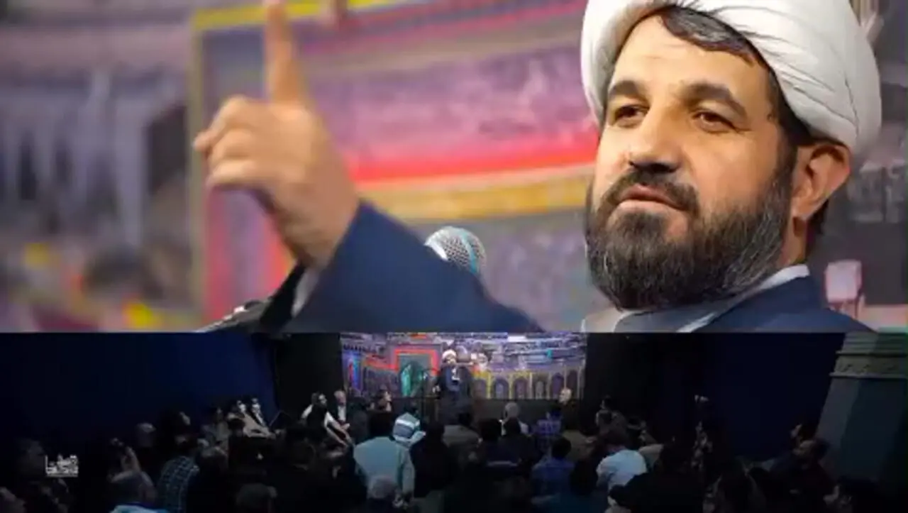 فیلم حجه الاسلام اسماعیل رمضانی پشت پرده مراسم مذهبی را فاش کرد