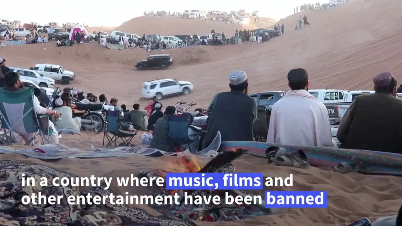 فیلم نمایش پرهیجان خودروهای آفرود در افغانستان