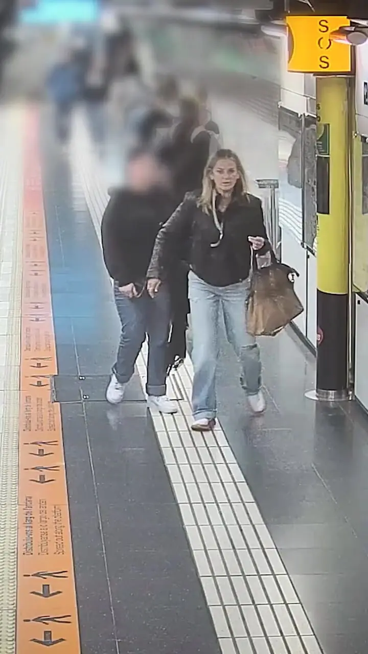 فیلم تلاش شجاعانه مردم برای جلوگیری از فاجعه در مترو