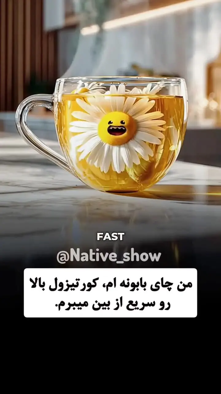 فیلم انیمیشن درباره خواص چای های مختلف