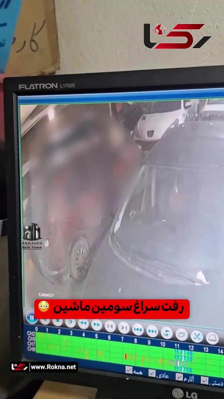 این دزد در پارکینگ خانه ها موش می شود + فیلم