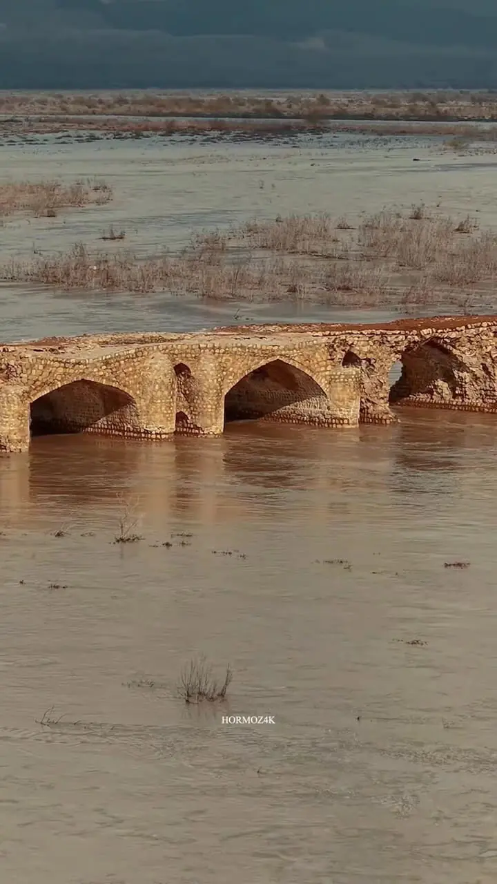 فیلم وضعیت نگران کننده طولانی ترین پل تاریخی ایران