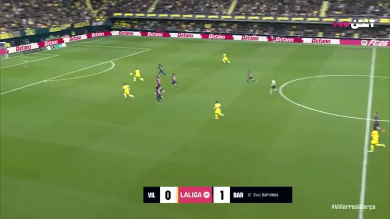 خلاصه بازی ویارئال 0 - بارسلونا 2