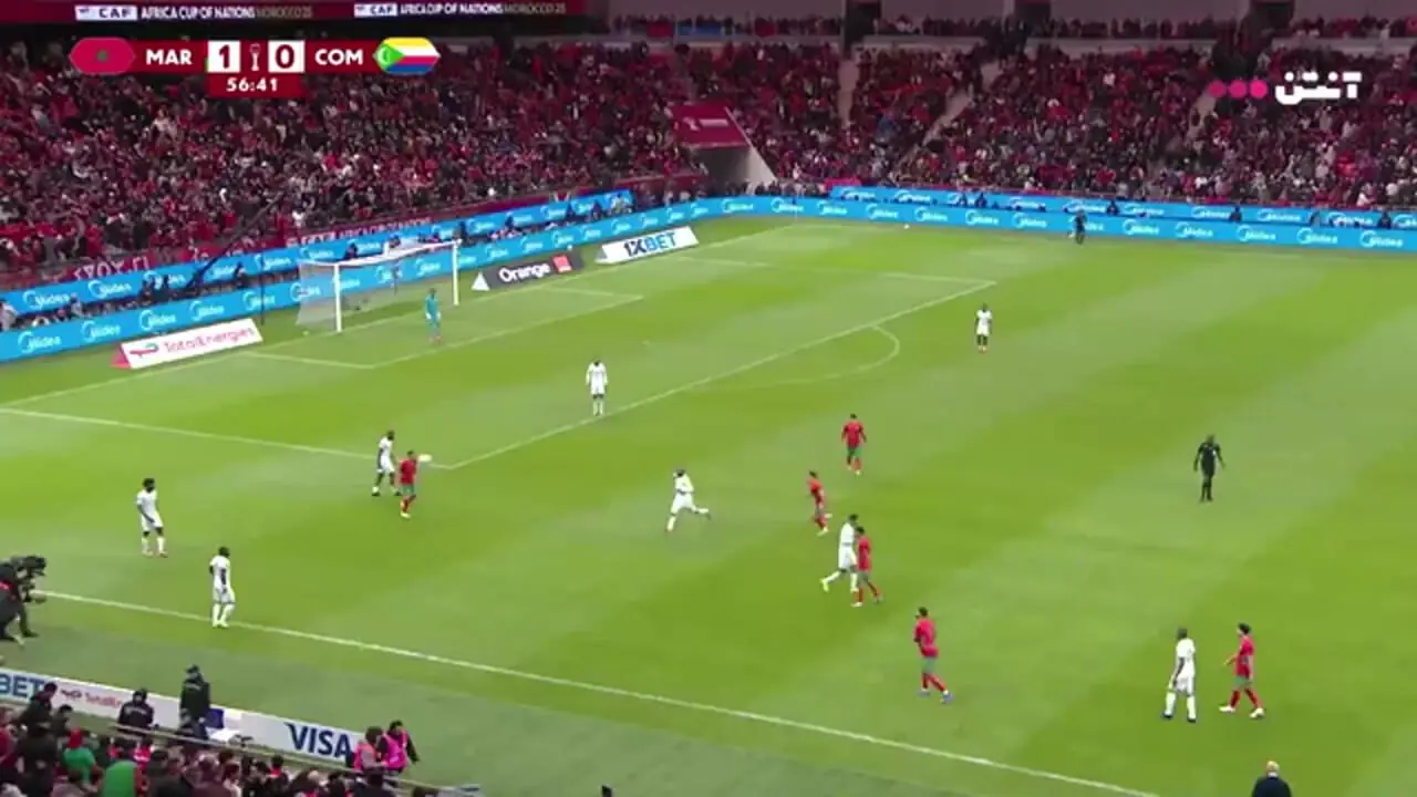 خلاصه بازی مراکش 2 - کومور 0