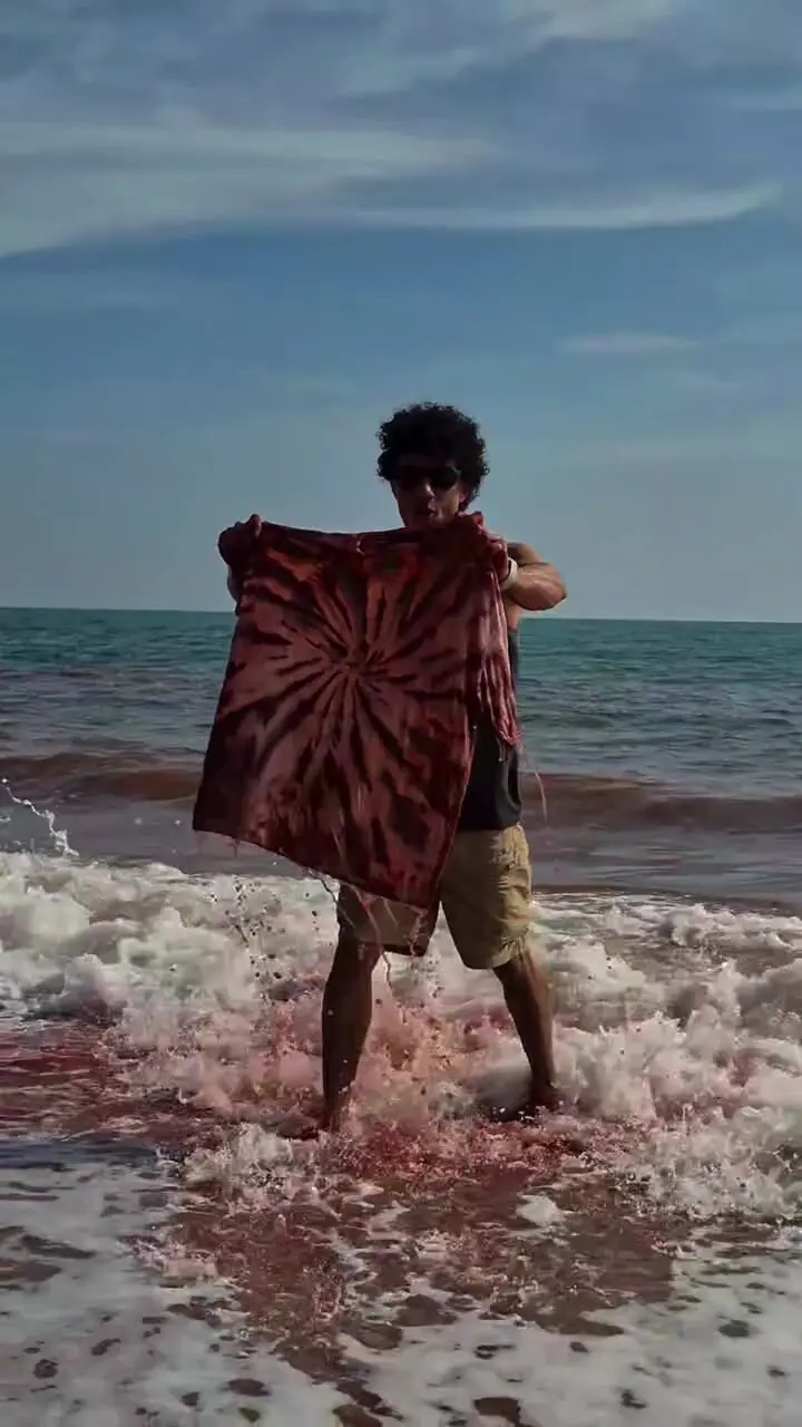 پیام مهم درباره خاک هرمز؛ به‌جای بردن خاک، خاطره هنرمندانه ببرید + فیلم