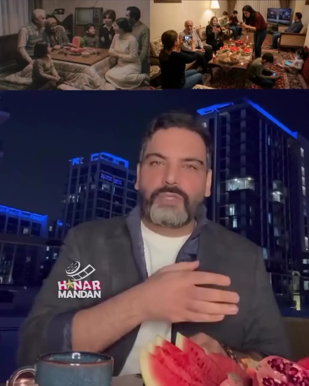 فیلم /  احسان علیخانی از مقایسه شب یلدای چهل سال پیش و شب یلدای 1404گفت/ حرفهاش رو باید طلا گرفت ...