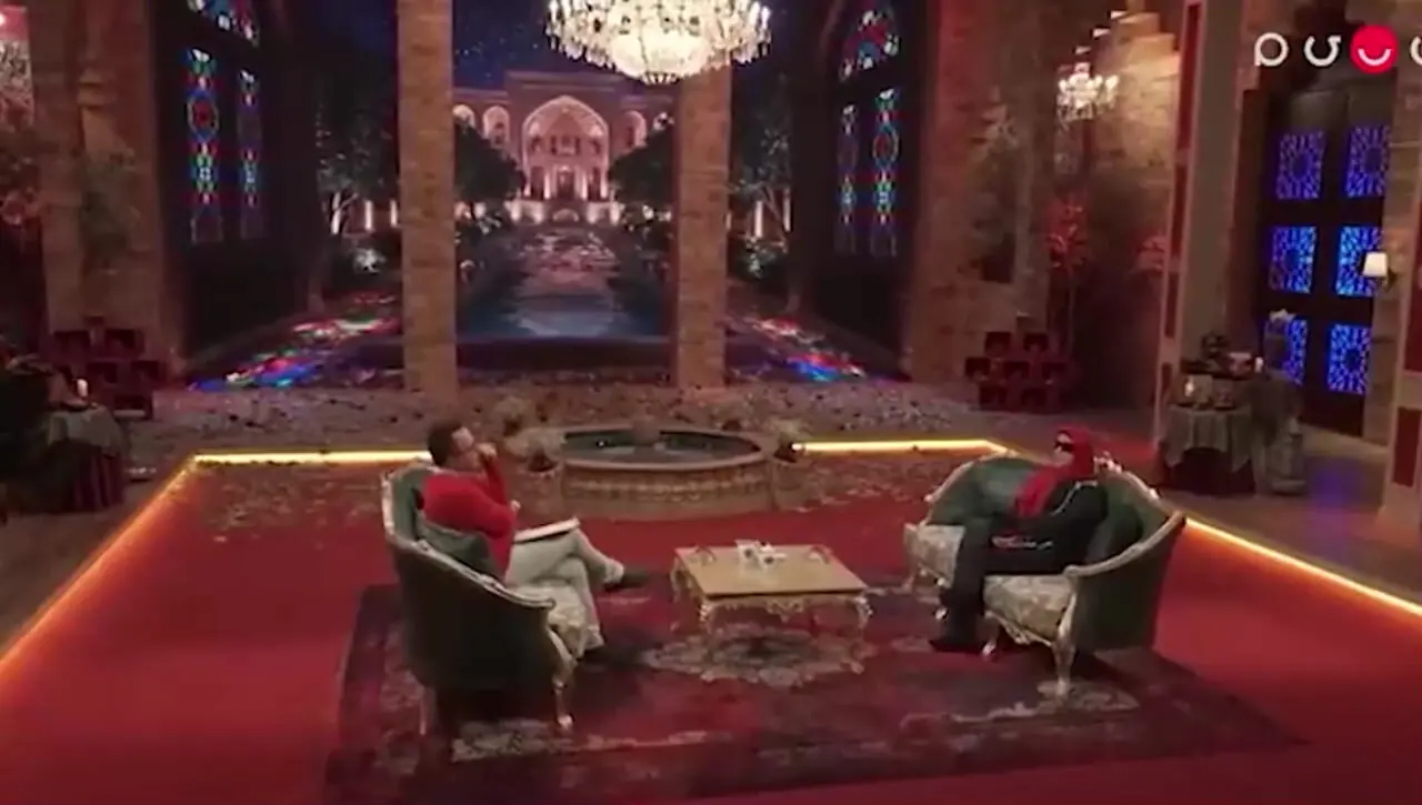 فیلم/ شعرخوانی پر از احساس مریم حیدرزاده در شب ویژه برنامه برمودا به وقت یلدا