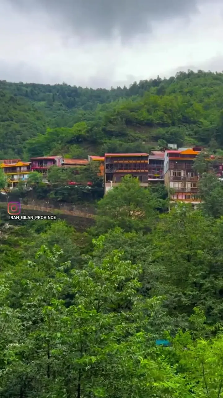 فیلم روستای جنگلی امام زاده ابراهیم