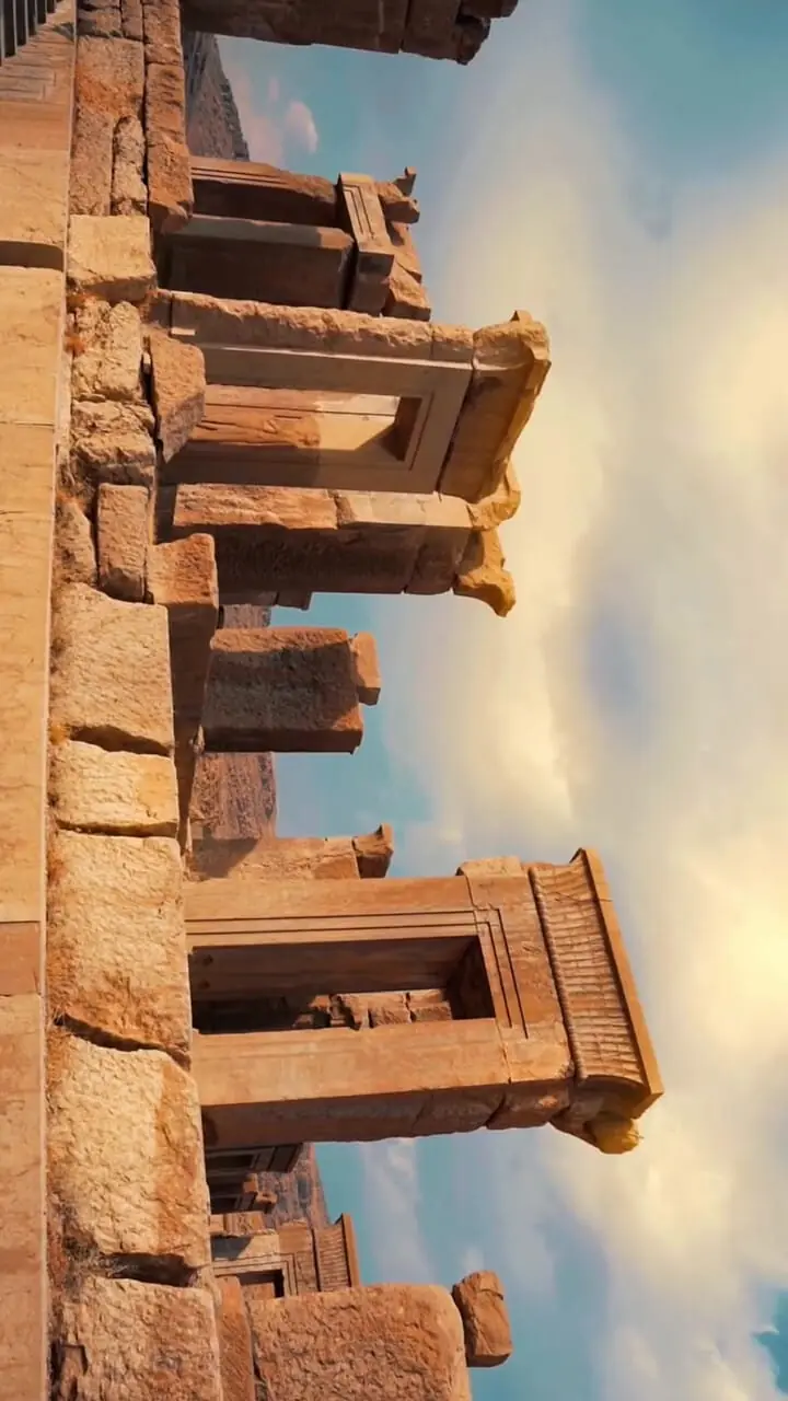 فیلم بازسازی دیجیتال تخت جمشید