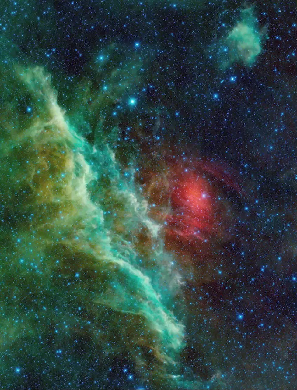 فیلم نمای هزار سال نوری سحابی کالیفرنیا