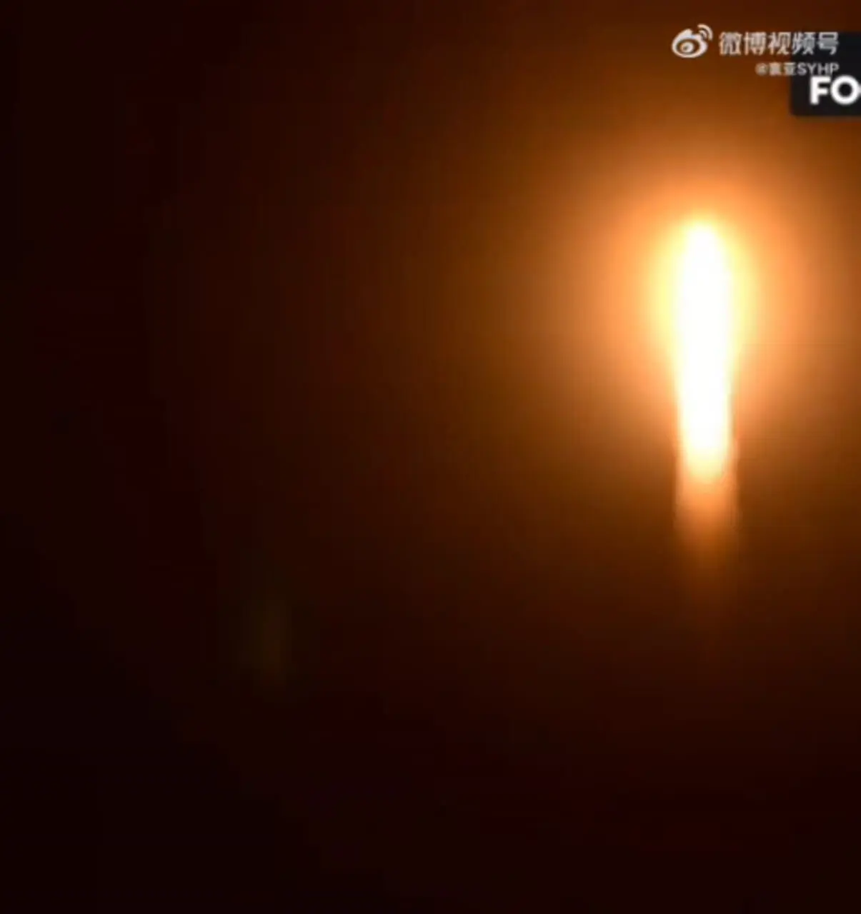 فیلم انفجار نخستین موشک تجاری کره جنوبی