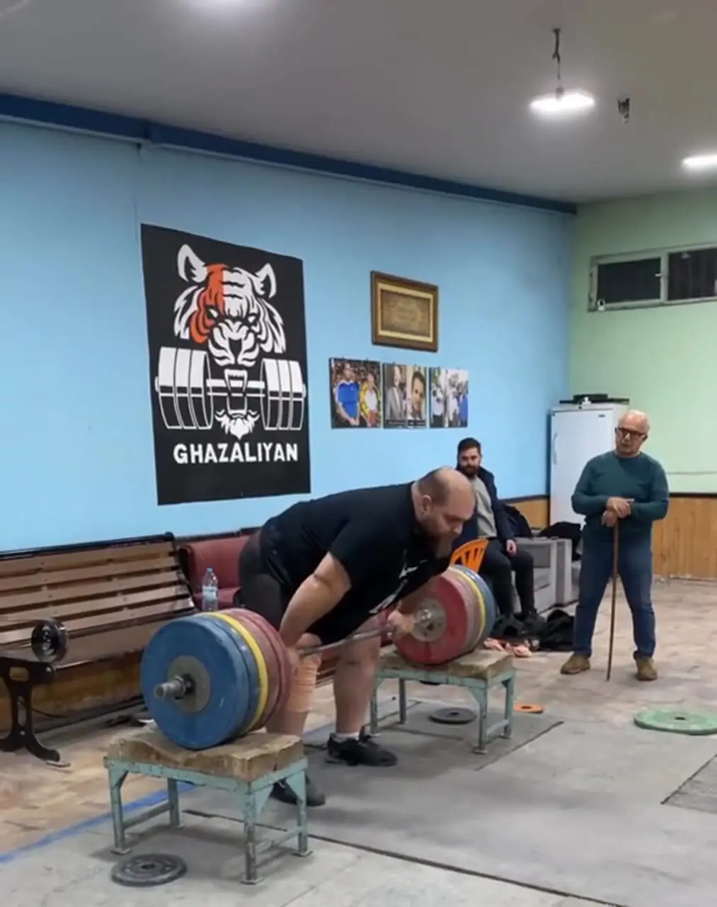 بازگشت علیرضا یوسفی با وزنه ۲۳۰ کیلویی