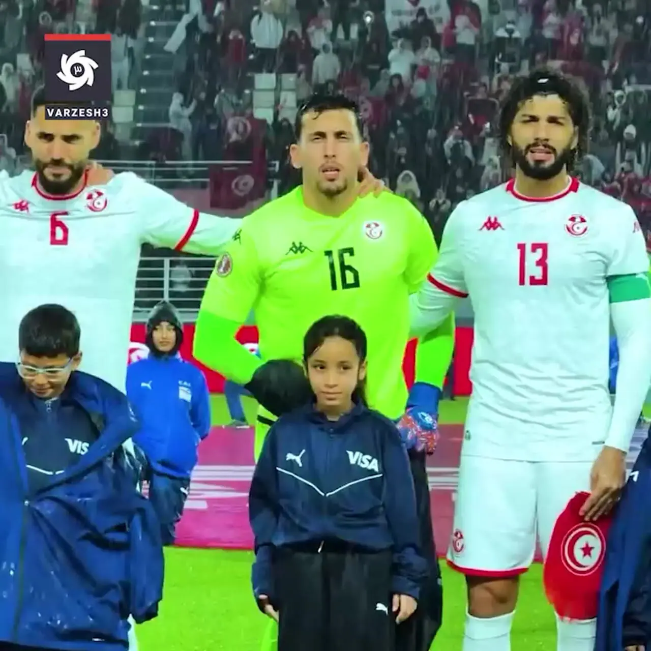 فیلم بهترین تصویر روز جهان / حرکت زیبای بازیکنان تونس