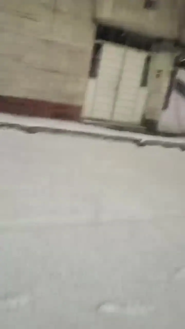 فیلم خیابان‌های پوشیده از برف در زنجان